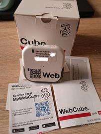 Webcube H3G router wifi SIM v.21.6 come nuovs