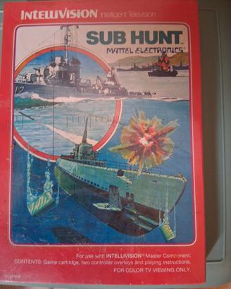 Gioco intellivision SUB HUNT