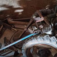 Falciatrice bcs con ranghinatore motore lombardini