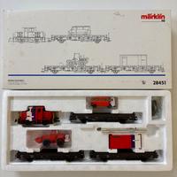 Modellino treno Märklin con vagoni Strukton