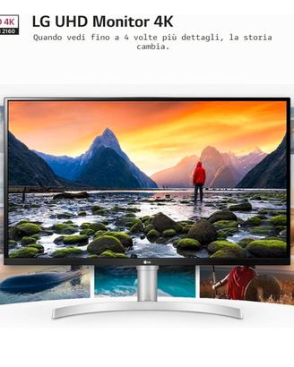 LG 27UL500 Monitor 27" Ultra HD 4K LED IPS 
