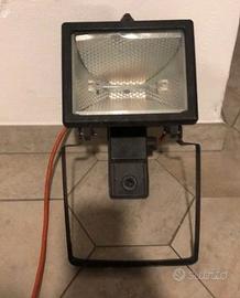 Lampada da cantiere alogena 500w - presa UK