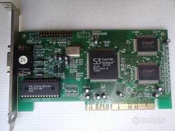 Scheda video vintage S3 Trio 4mb