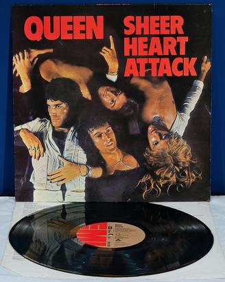 Queen SHEER HEART ATTACK LP Vinile 1974 UK RaRo