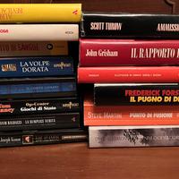 Set di 14 Libri romanzi thriller gialli