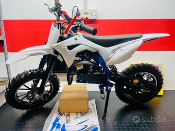 MINIMOTO MINICROSS BLUE ROCKET 50CC CON AVVIAMENTO