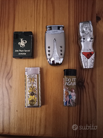 Accendi sigarette vintage a gas da verificare