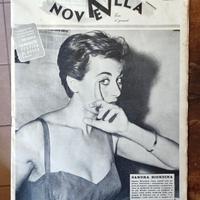 Rivista NOVELLA SANDRA MONDAINI 1956 Pubblicitaria