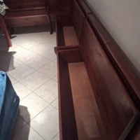cassapanca legno
