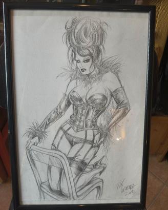 disegno magenta Nik guerra