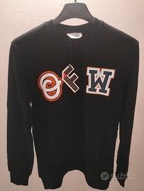 Felpa Off White Nera varie taglie disponibili.