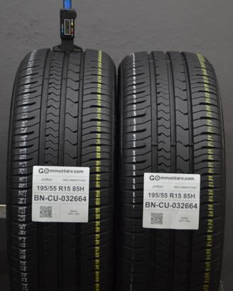 2 Pneumatici 195/55 R15 Petlas Pro Green Pt525