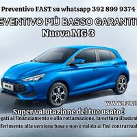Mg MG3 , Nuova da configurare !