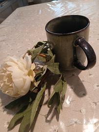 tazza da colazione in terracotta 