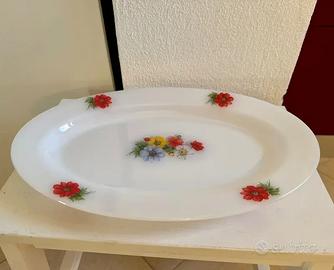 Grande Piatto da Portata Vintage Arcopal France