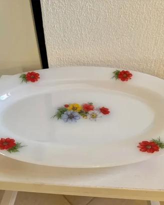 Grande Piatto da Portata Vintage Arcopal France