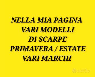 vari modelli di scarpe nero giardini e altri 