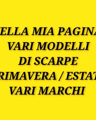 vari modelli di scarpe nero giardini e altri 