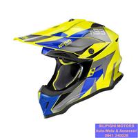 Nolan n53 portland 60 led yellow casco off road