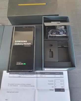 Samsung Galaxy Note 9 senza carica batteria