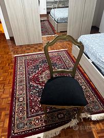 Sedia stile barocco d’orata (ROMA PRATI)