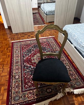 Sedia stile barocco d’orata (ROMA PRATI)