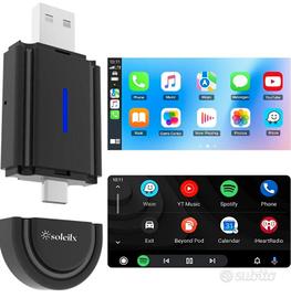 Adattatore wireless Apple CarPlay Android Auto