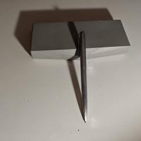 Penna a sfera AURORA vintage argentata satinata