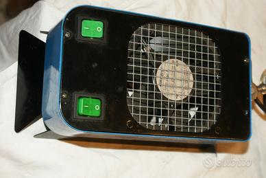 Aspiratore e luce per saldare