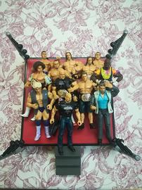 Action figure wrestling