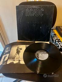 LP AC/DC back in black 1980 GER