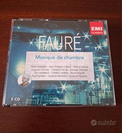 Fauré,  musica da camera, 5 cd