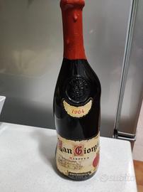 Bottiglia di vino da collezione 