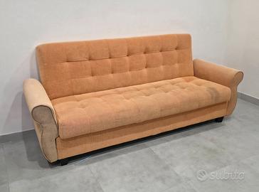 Divano: Letto + contenitore 185cm 3/4 posti