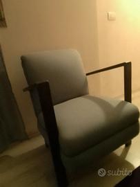 cassettiera in rovere sbiancato poltroncine del 90