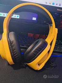 CUFFIE GAMING SADES CON MICROFONO