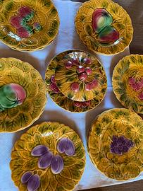 Servizio a dessert anni 50 francese in barbotine