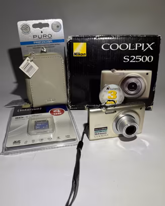 Nikon Coolpix S2500 Champagne – CCD – Y2K – 12 MP