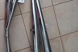 impianto scarico completo honda cb 500 four 