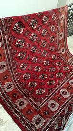 Tappeto persiano Turkman 220x360 lana tribale