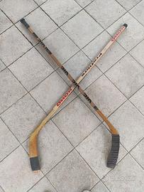 mazze da hockey autografate (Alleghe anni '90)
