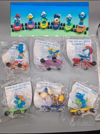 Set completo surfin skateboard puffi