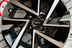 4 CERCHI IN LEGA ORIGINALI R16 OPEL CORSA NEW