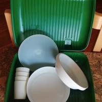 Set piatti e bicchieri da campeggio
