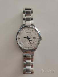 Seiko Kinetic 5M84 - Retrograde Day/Date - Acciaio