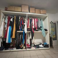 Armadio Pianca con porte in vetro scorrevoli