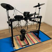 Batteria Elettronica 5 pezzi con modulo sonoro USB