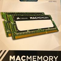 Corsair RAM 2x4GB DDR3 per Apple