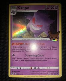 Card Pokemon Gengar Holo Stamp Halloween 066/196