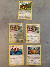 Lotto Carte Pokémon Eevee
